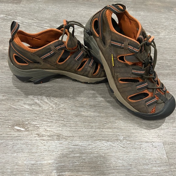 KEEN Men’s Arrolló lI Hiking Sandal black olive/ Bombay size 8 main image 5